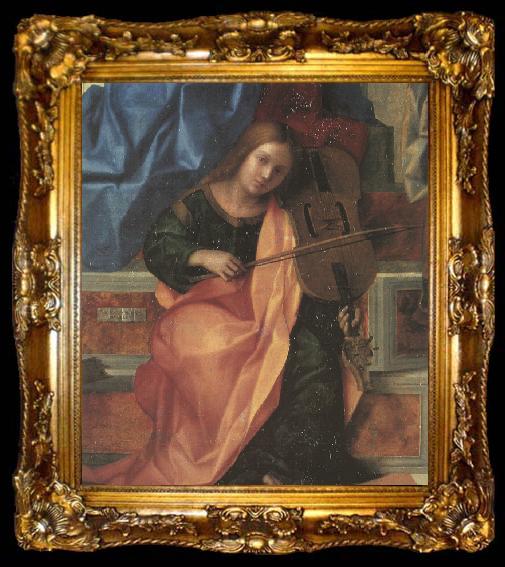 framed  Giovanni Bellini San Zaccaria Altarpiece, ta009-2